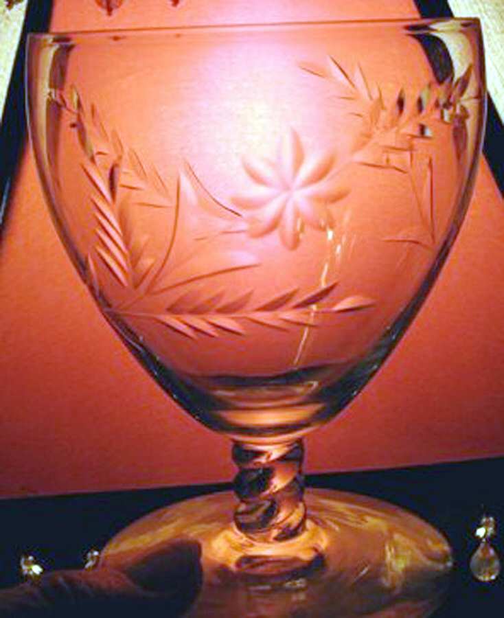 Mayfair Water Goblet by Glastonbury - Lotus-1