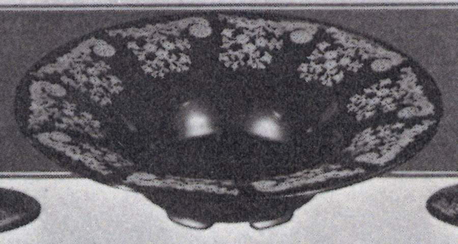 Mcguire Black Flared Bowl by Glastonbury - Lotus-1
