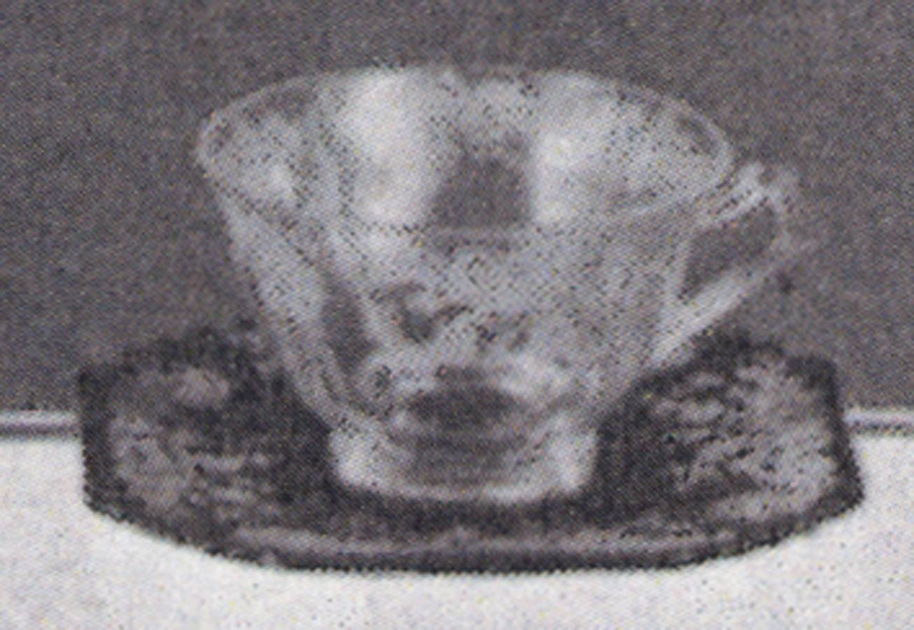 Mcguire Black Cup & Saucer Set by Glastonbury - Lotus-1