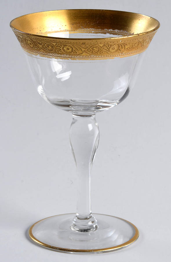 Minton 1125 (Gold, Optic) Liquor Cocktail by Glastonbury - Lotus-1
