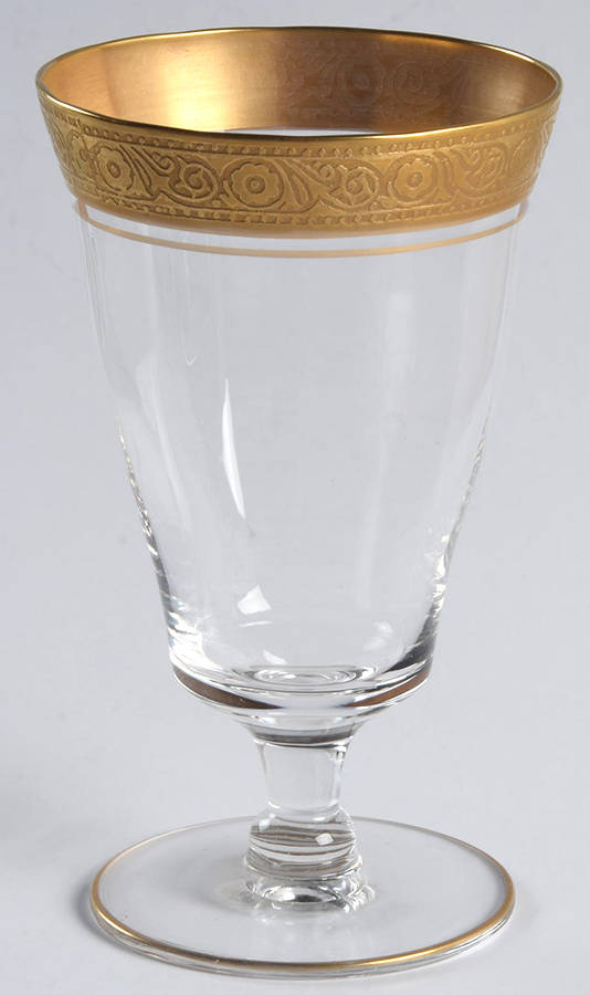 Minton 1125 (Gold, Optic) Juice Glass by Glastonbury - Lotus-1