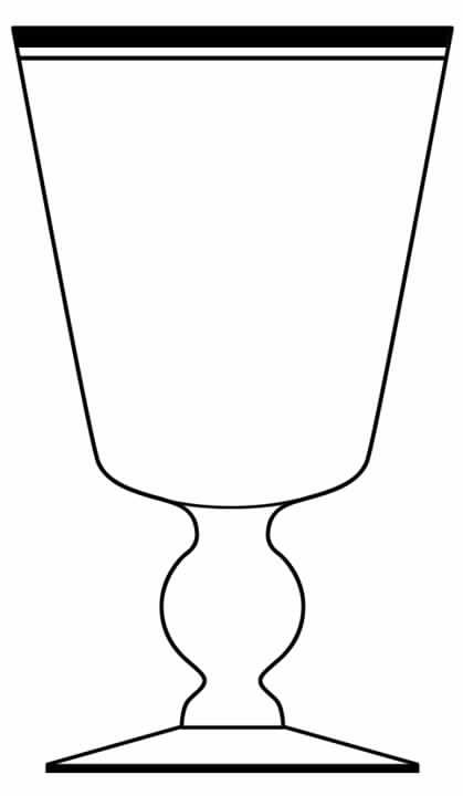 Moonlite Water Goblet by Glastonbury - Lotus-1