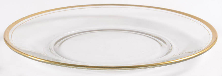 Normandy Plate by Glastonbury - Lotus-1