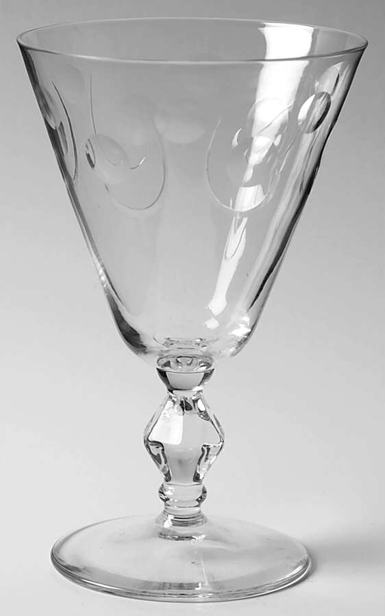 Opal Water Goblet by Glastonbury - Lotus-1