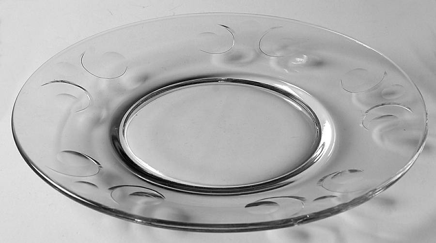 Opal Luncheon Plate by Glastonbury - Lotus-1