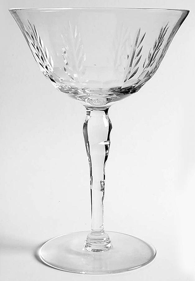 Pinetree Champagne/Tall Sherbet by Glastonbury - Lotus-1