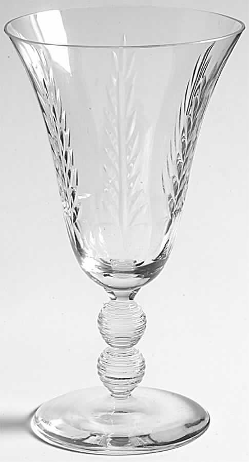 Pinetree Water Goblet by Glastonbury - Lotus-1