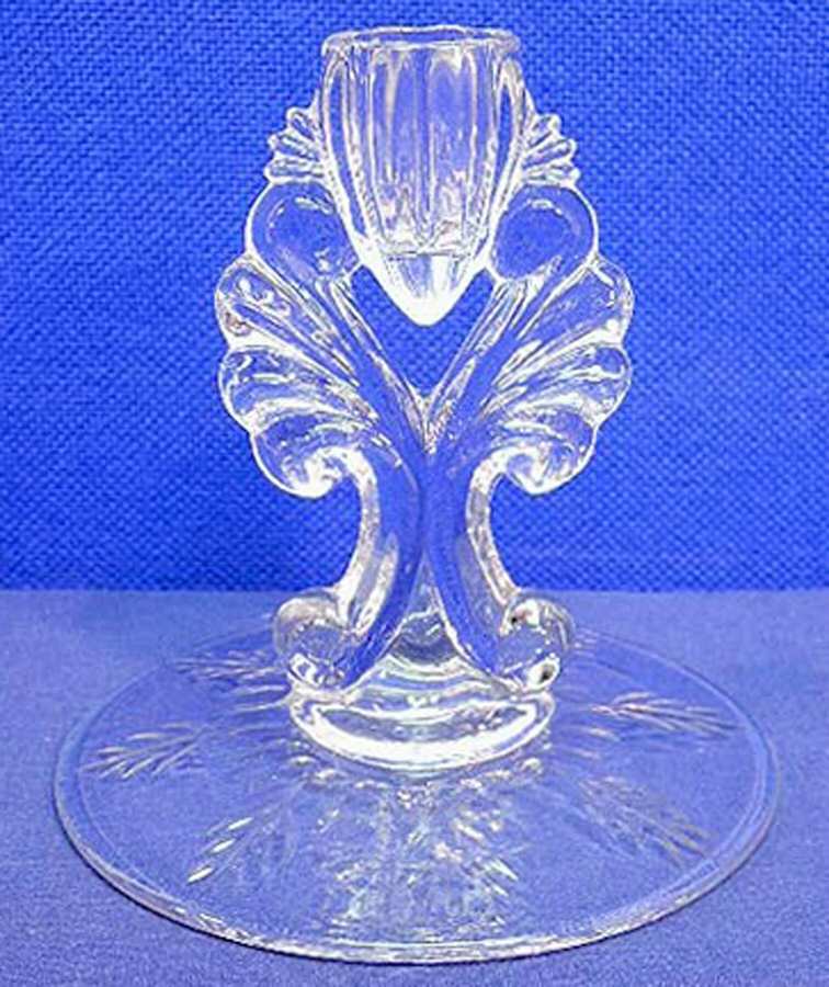 Pinetree 5" Single Light Candlestick by Glastonbury - Lotus-1