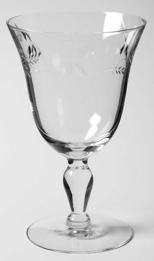 Priscilla Water Goblet by Glastonbury - Lotus-1