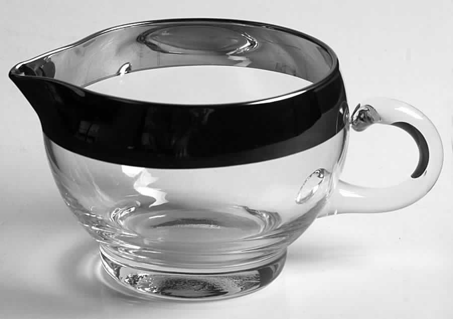 Puritan Platinum (Stem 92) Creamer by Glastonbury - Lotus-1