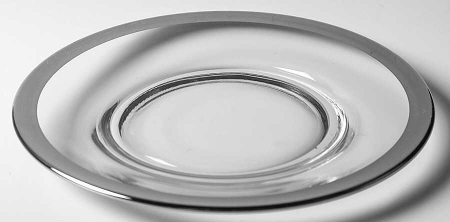 Puritan Platinum (Stem 92) Luncheon Plate by Glastonbury - Lotus-1