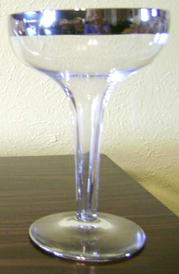 Puritan Platinum (Stem 96) Tall Hollow Stem Champagne by Glastonbury - Lotus-1