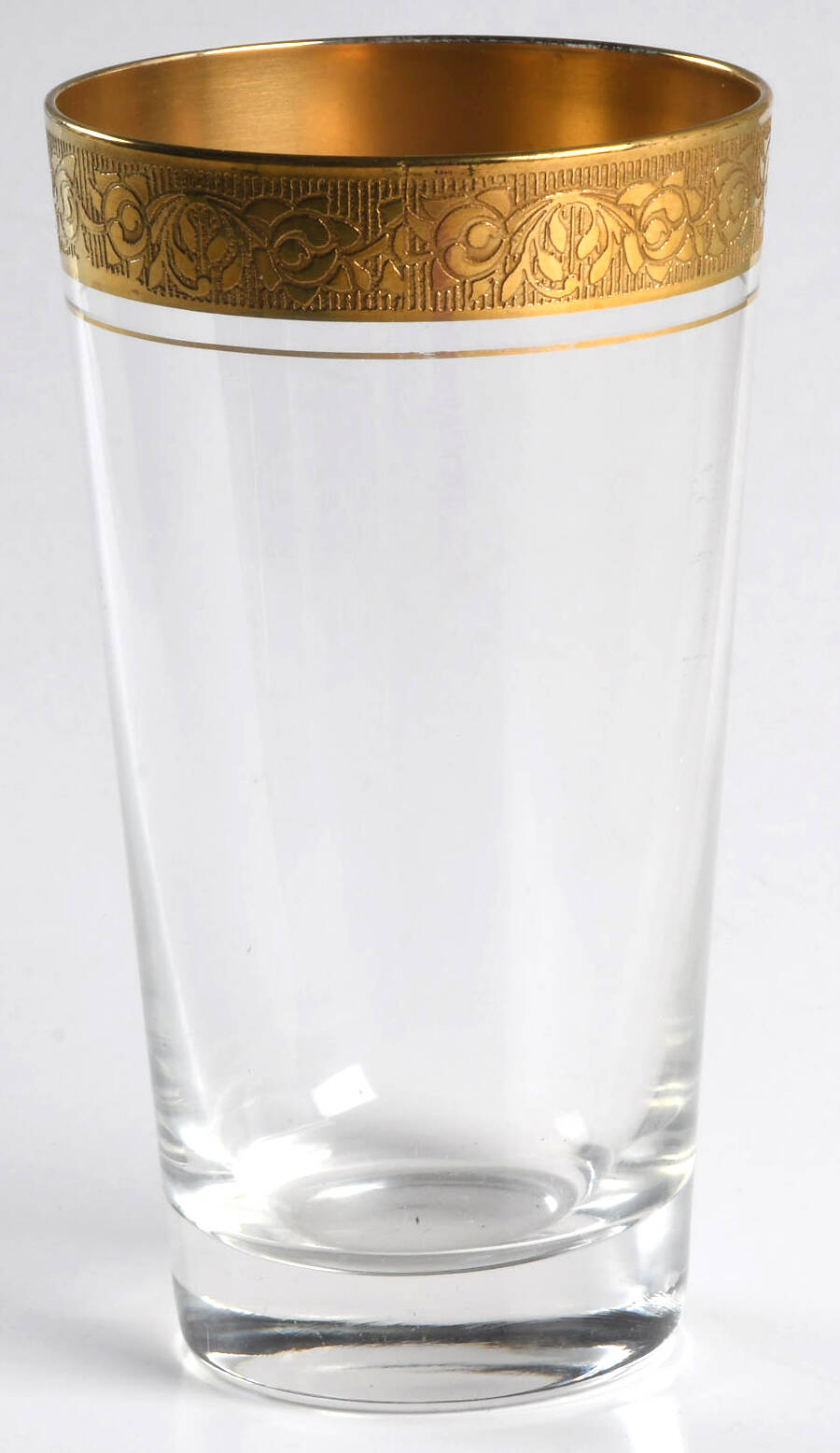 Rambler Rose 1125 Gold 10 Oz Flat Tumbler by Glastonbury - Lotus-1