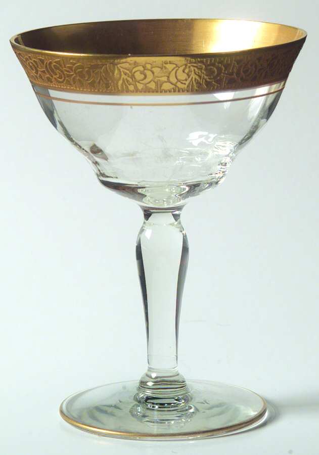 Rambler Rose 1125 Gold Low Sherbet by Glastonbury - Lotus-1