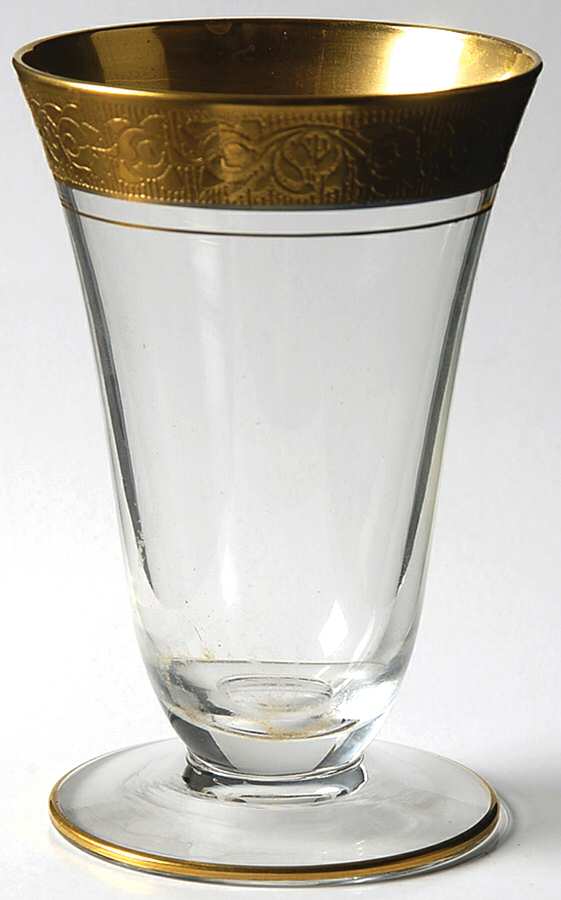 Rambler Rose 35 Gold (Non Optic) Juice Glass by Glastonbury - Lotus-1