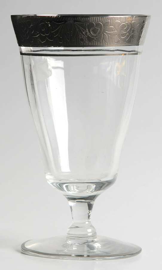 Rambler Rose 1125 Platinum Juice Glass by Glastonbury - Lotus-1