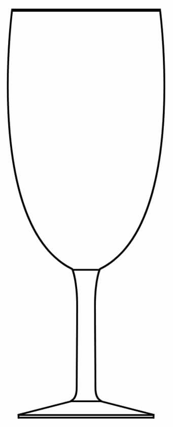 Rhapsody (Platinum Trim) Water Goblet by Glastonbury - Lotus-1
