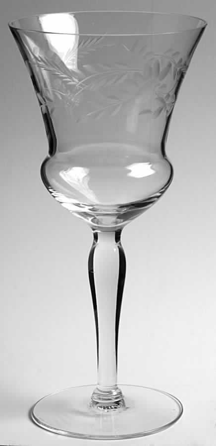 Rona Water Goblet by Glastonbury - Lotus-1