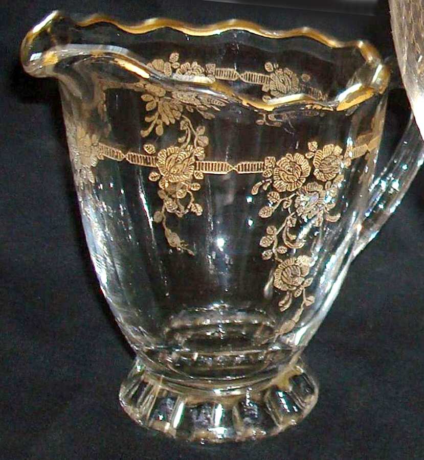 Roseate (Stem #L32) Creamer by Glastonbury - Lotus-1