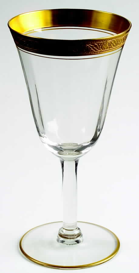 Special Minton Water Goblet by Glastonbury - Lotus-1