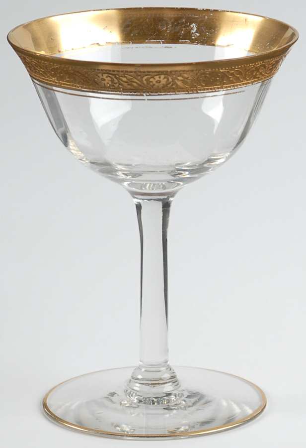 Special Minton Champagne/Tall Sherbet by Glastonbury - Lotus-1