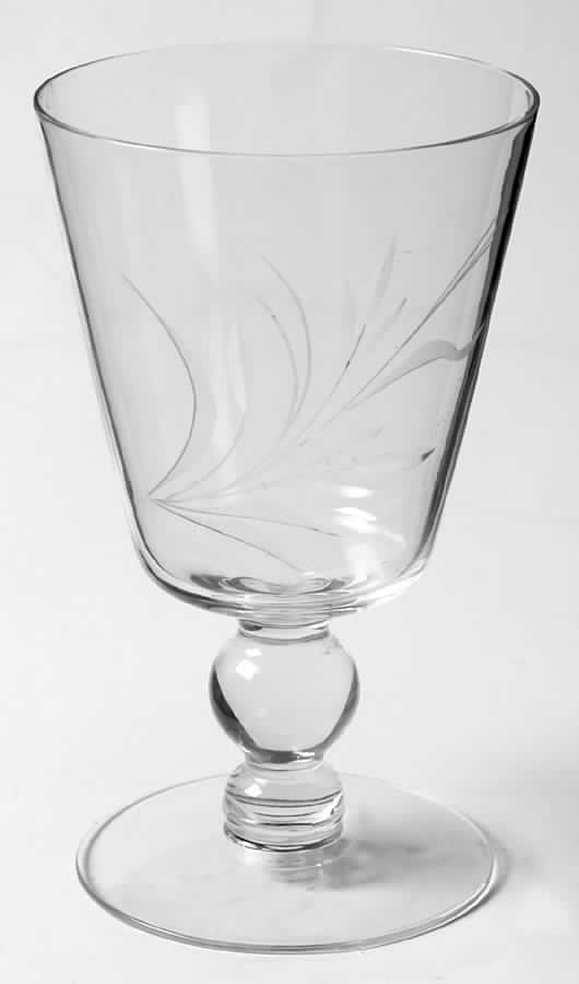 Spring Water Goblet by Glastonbury - Lotus-1