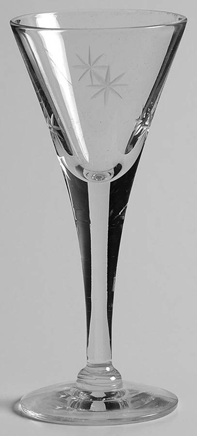 Starlite Clear Cordial Glass by Glastonbury - Lotus-1