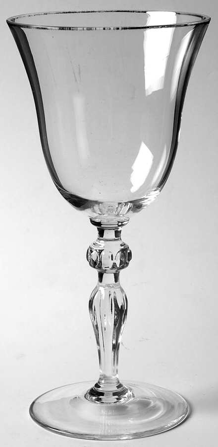 Twilight Water Goblet by Glastonbury - Lotus-1