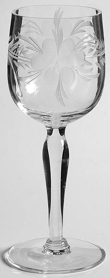 Vassar Wine Glass by Glastonbury - Lotus-1