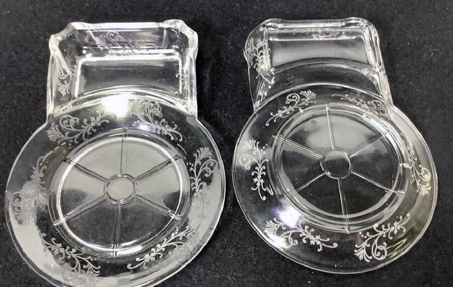 Vesta Clear (Stem 75) Coaster/Ashtray by Glastonbury - Lotus-1