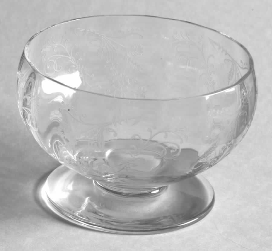 Vesta Clear (Stem 75) Finger Bowl by Glastonbury - Lotus-1
