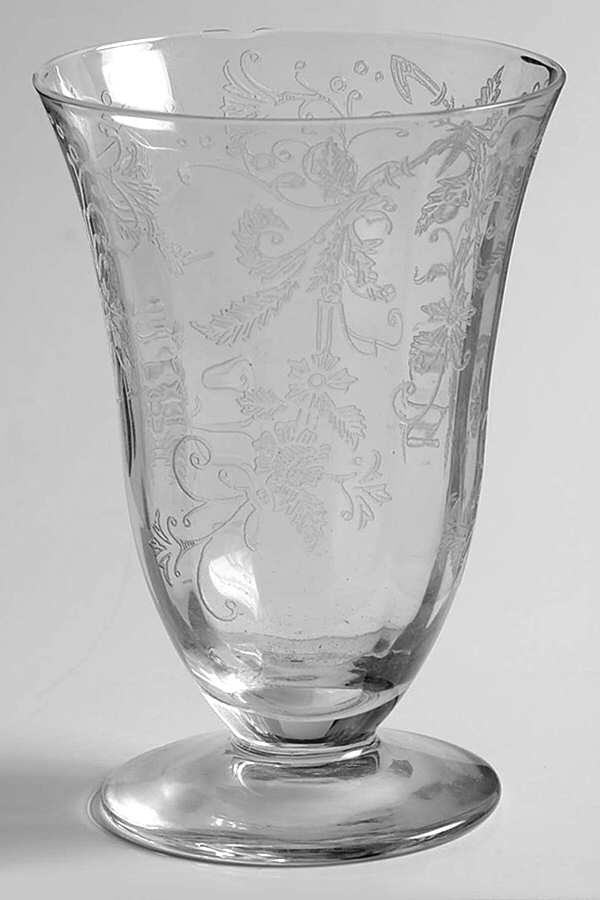 Vesta Clear (Stem 75) Juice Glass by Glastonbury - Lotus-1