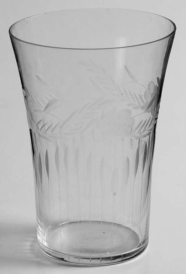 Vine Line 6 Oz Flat Tumbler by Glastonbury - Lotus-1