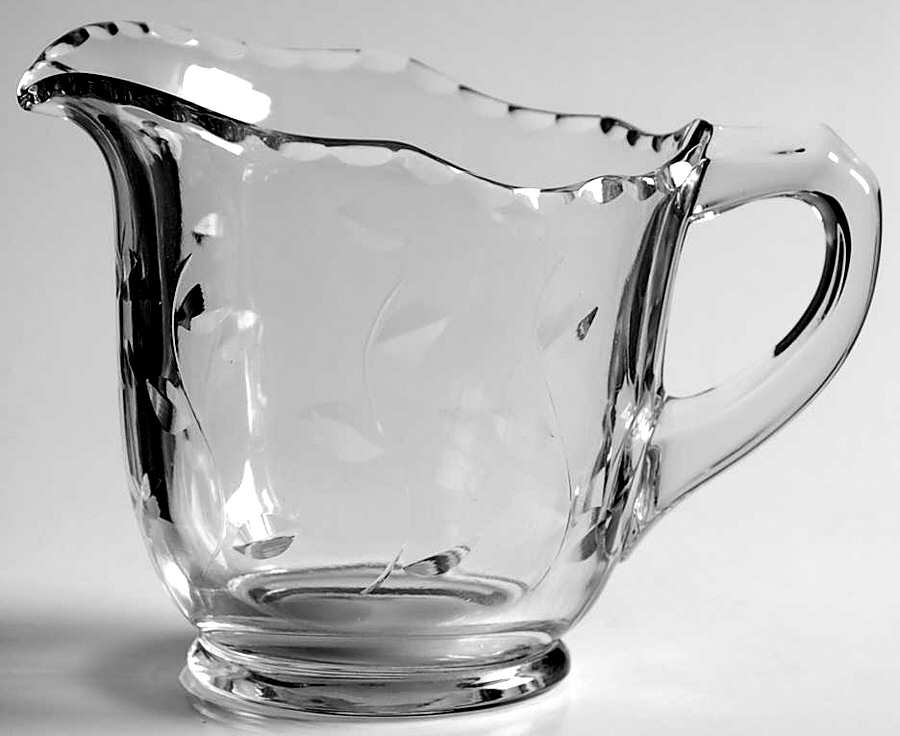 Vine (Stem 77) Creamer by Glastonbury - Lotus-1
