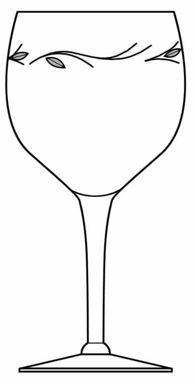 Windsor (Stem L39, Gray Cut) Water Goblet by Glastonbury - Lotus-1