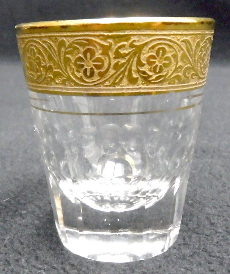 Windsor Gold (Stem 1125) Whiskey Glass by Glastonbury - Lotus-1
