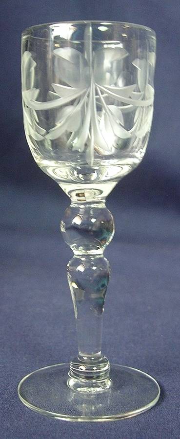Yorktown Clear Cordial Glass by Glastonbury - Lotus-1