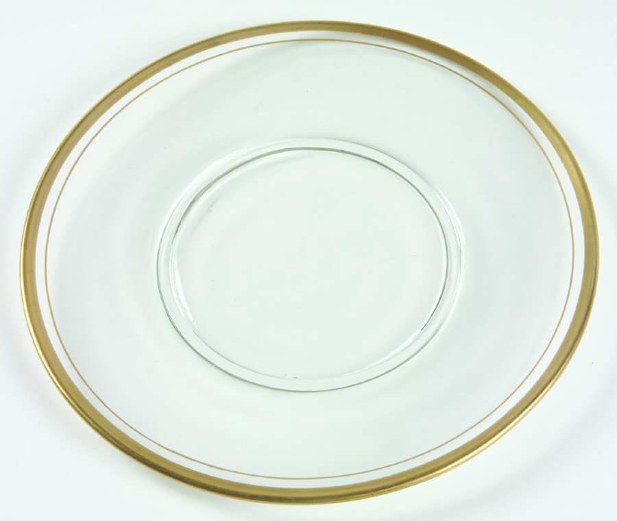 Yukon Gold Luncheon Plate by Glastonbury - Lotus-1