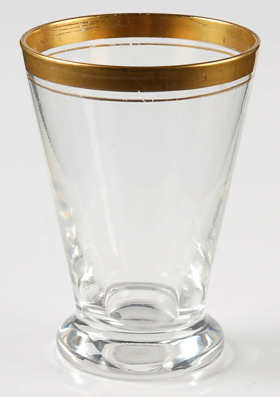 Yukon Gold 4 Oz Flat Tumbler by Glastonbury - Lotus-1