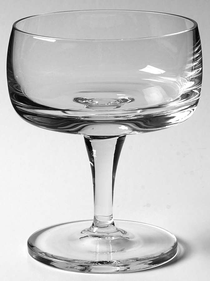 Accent Clear Champagne/Tall Sherbet by Gorham Crystal-1