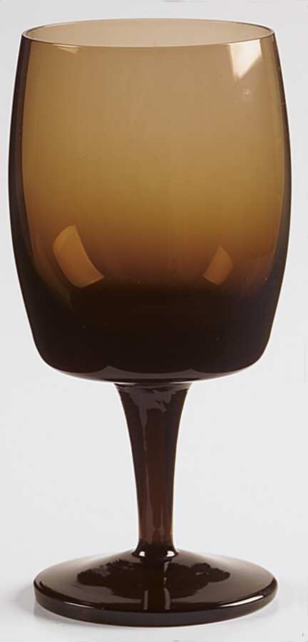 Accent Brown Wine Glass by Gorham Crystal-1