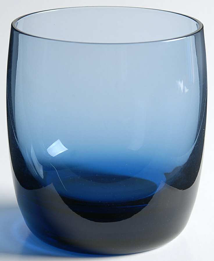Accent Deep Blue (Navy) Old Fashioned by Gorham Crystal-1