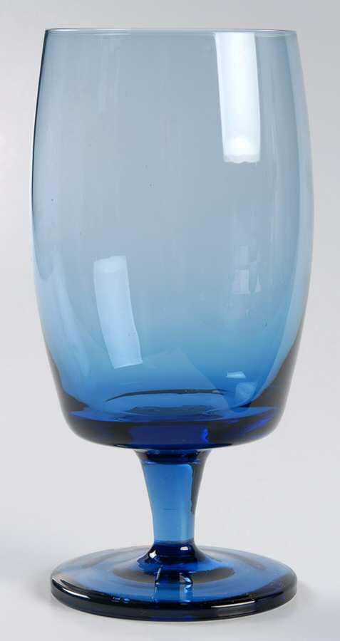 Accent Deep Blue (Navy) Iced Tea by Gorham Crystal-1