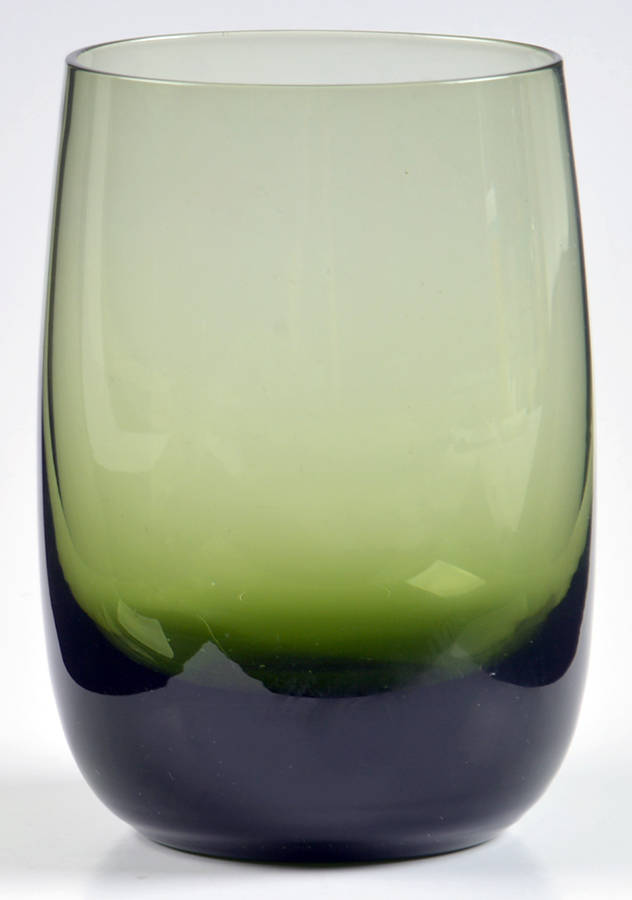 Accent Green Flat Tumbler by Gorham Crystal-1