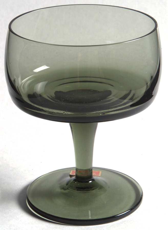 Accent Green Champagne/Tall Sherbet by Gorham Crystal-1