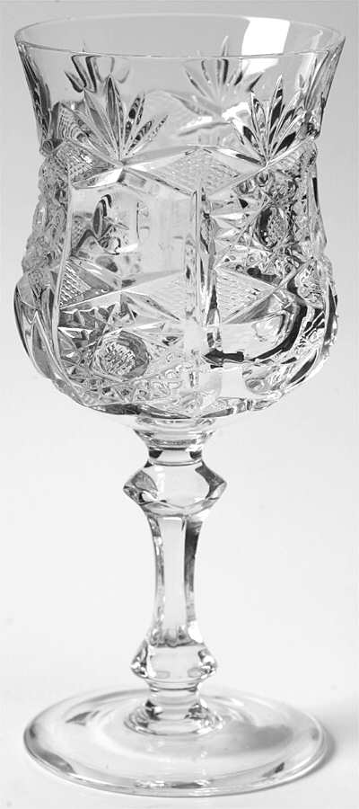 Accolade Clear Water Goblet by Gorham Crystal-1