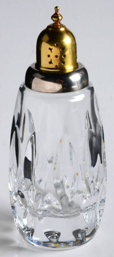 Althea (Cut) Shaker with Metal Lid by Gorham Crystal-1
