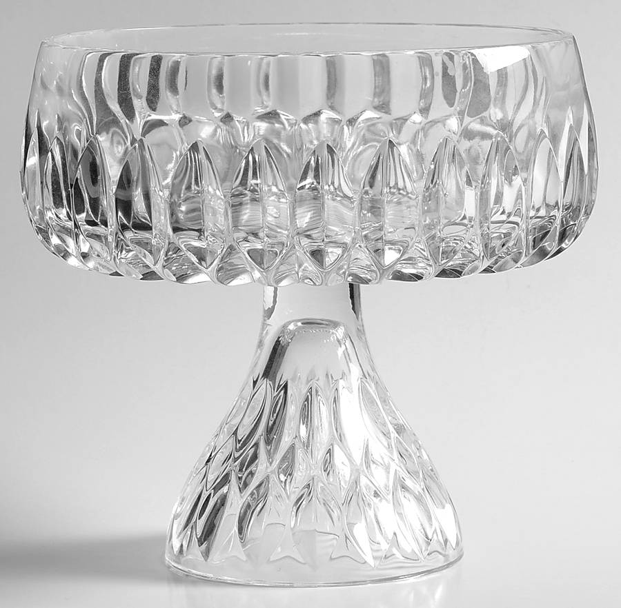 Althea (Cut) Round Compote (Height X Width) by Gorham Crystal-1