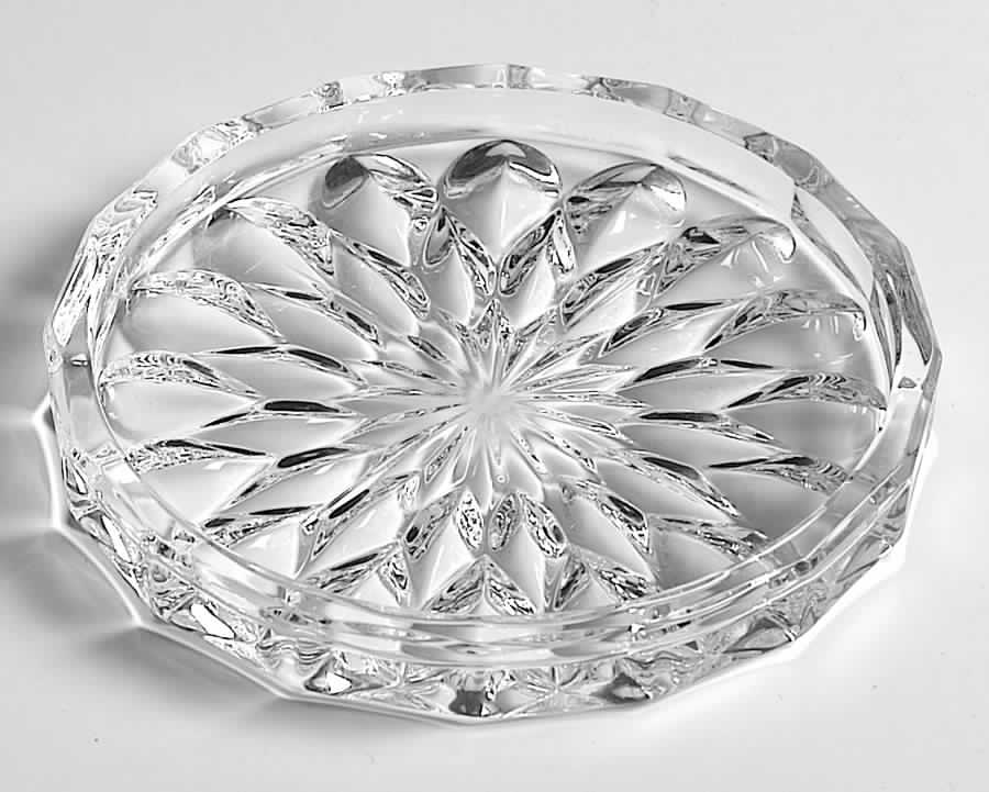 Althea (Cut) Coaster by Gorham Crystal-1