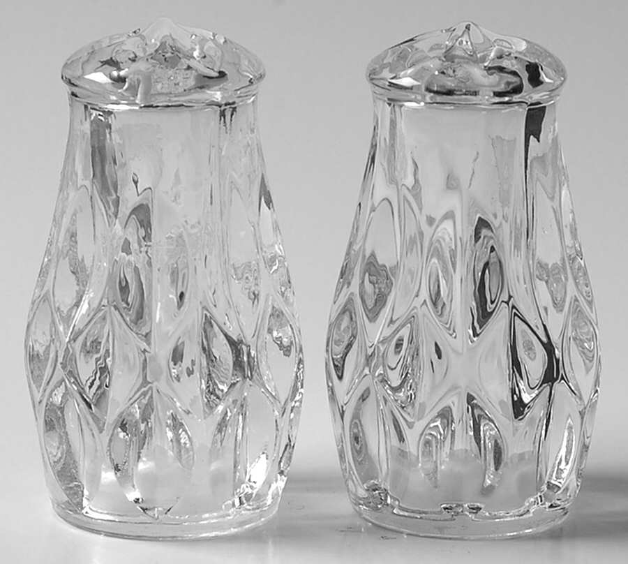 Althea (Cut) Stoppered Shaker Set by Gorham Crystal-1